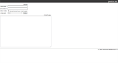 Desktop Screenshot of paste.se